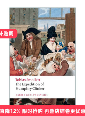 英文原版 The Expedition of Humphry Clinker 汉弗莱·克林克历险记 斯摩莱特 牛津世界经典系列 英文版 进口英语原版书籍