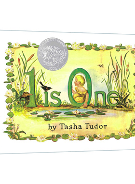 1 IS ONE 一就是一 英文原版纸板书 凯迪克银奖作品 儿童绘本图画故事书 Tasha Tudor 进口原版英语书 Little Simon
