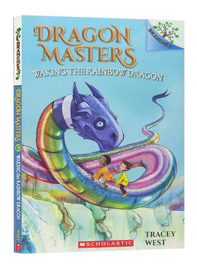 英文原版 Dragon Masters #10 Waking The Rainbow Dragon 学乐大树系列 驯龙大师10 儿童读物 英文版 进口英语书籍