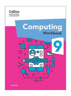 英文原版 Collins International Lower Secondary Computing Workbook 9 柯林斯国际初中计算机科学练习册9 英文版 进口英语书籍