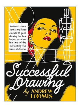 Successful Drawing 安德鲁·路米斯人物素描插画教程 Andrew Loomis进口原版英文书籍