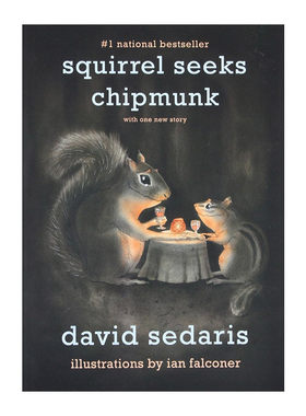 英文原版 Squirrel Seeks Chipmunk 松鼠爱上金花鼠 一个邪恶的动物寓言集 英文版 进口英语原版书籍
