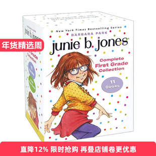 英文原版 Junie B. Jones Complete First Grade Collection 朱尼琼斯系列18-28册套装 英文版 进口英语原版书籍