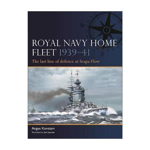 二战英国海军本土舰队 书籍 Navy 进口英语原版 英文版 军事历史画册参考书 1939–41 Fleet Home Royal 英文原版