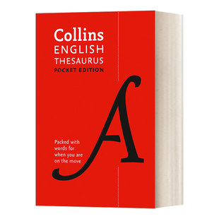 Collins Pocket English Thesaurus 柯林斯口袋英语词典 第七版进口原版英文书籍