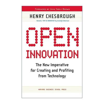 英文原版 Open Innovation 开放式创新 进行技术创新并从中赢利的新规则 哈佛商业评论 精装 英文版 进口英语原版书籍