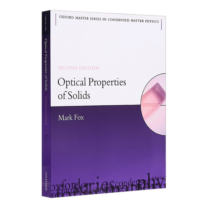 Optical Properties of Solids  固体光学性质英文原版进口书籍
