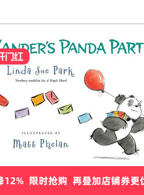 Xander's Panda Party 熊猫的生日派对 纽伯瑞作者进口原版英文书籍