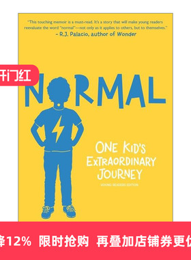 英文原版 Normal One Kid's Extraordinary Journey 正常 一个孩子的不平凡之旅 影视原著 英文版 进口英语原版书籍