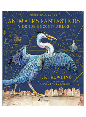 西班牙语原版 Animales fantasticos y donde encontrarlos Fantastic Beasts and Where to Find Them 神奇动物在哪里 西班牙语版