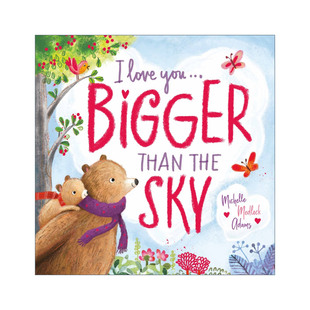 the 英文书籍 You 纸板书进口原版 非常爱你 Sky Than Bigger Love