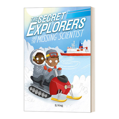 英文原版 The Secret Explorers and the Missing Scientist 秘密探险家系列7 秘密探险家与失踪的科学家 儿童动作冒险小说 英文版