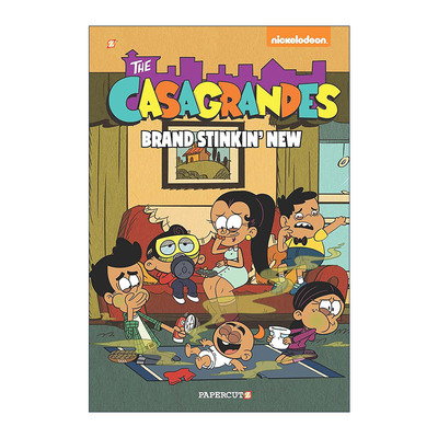 英文原版 The Casagrandes 3 Brand Stinkin New 喧闹一家亲外传3 儿童全彩幽默漫画 英文版 进口英语原版书籍