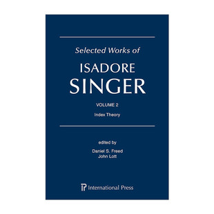 英文原版 Selected Works of Isadore Singer Volume 2 伊萨多·辛格作品选集 卷二 指标理论 精装 英文版 进口英语原版书籍