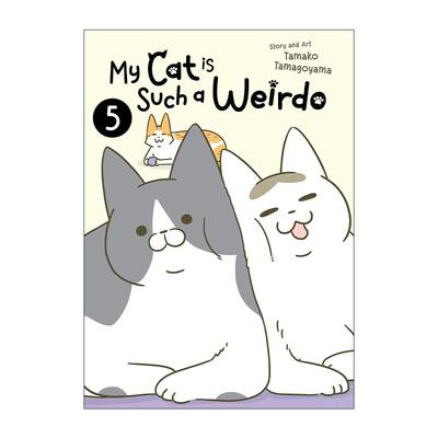 英文原版 My Cat is Such a Weirdo Vol.5 我家的猫又在干怪事了 卷五 治愈宠物漫画 英文版 进口英语原版书籍