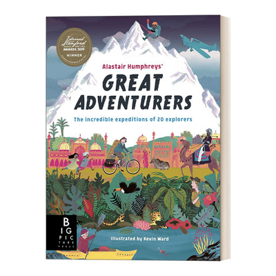 Alastair Humphrey's  Great Adventurers 大冒险家进口原版英文书籍