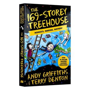 英文原版 The 169-Storey Treehouse 小屁孩树屋历险记 169层树屋故事 儿童章节桥梁书 英文版 进口英语原版书籍