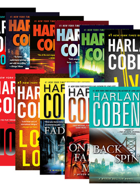 A Myron Bolitar Novel 米隆 波利塔系列1-11册进口原版英文书籍