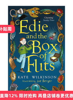 英文原版 Edie and the Box of Flits 伊迪与盒子里的小飞虫 Edie and the Flits 1 英文版 进口英语原版书籍