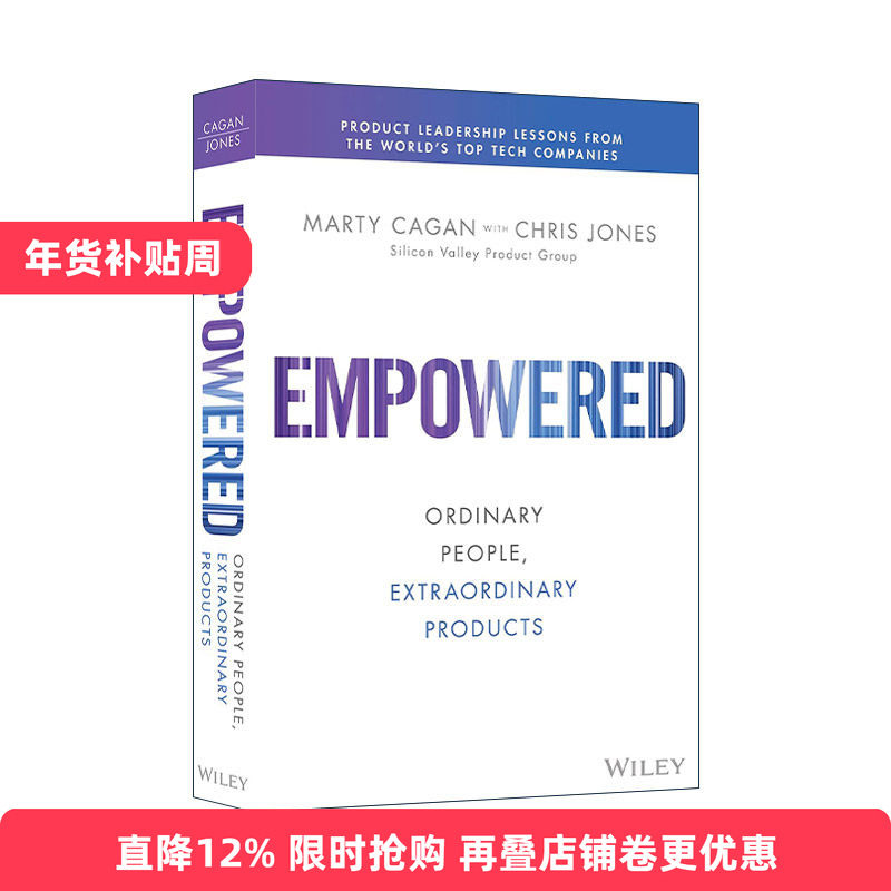 英文原版 Empowered 启示录2 打造产品团队 精装 硅谷产品教父Marty Cagan 英文版 进口英语原版书籍