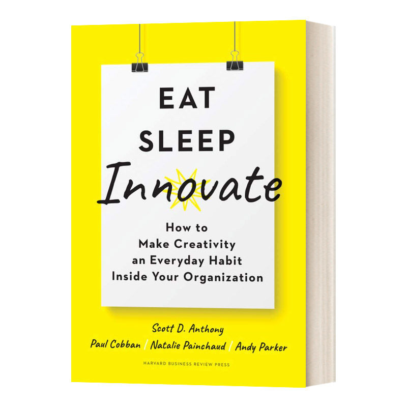 Eat, Sleep, Innovate 吃 睡 创新进口原版英文书籍