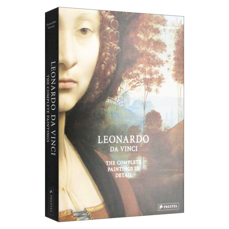 英文原版 Leonardo da Vinci The Complete Paintings in Detail 莱昂纳多 达芬奇 完全绘画详解 精装 英文版 进口英语原版书籍