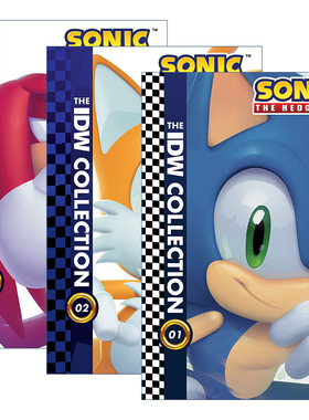 Sonic the Hedgehog: the IDW Collection 刺猬索尼克合集3册进口原版英文书籍