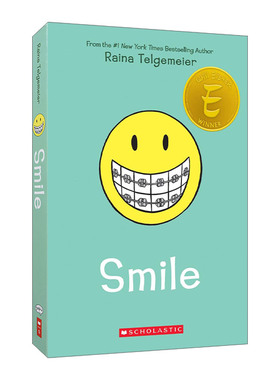 英文原版 Smile 微笑 Raina Telgemeier 英文版 进口原版英文书籍