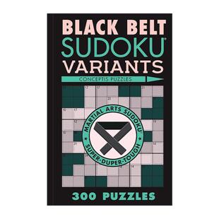 英文原版 Black Belt Sudoku Variants 数独变体黑带谜题300道 英文版 进口英语原版书籍