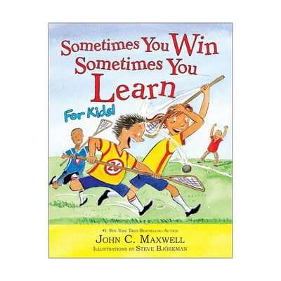 英文原版 Sometimes You Win--Sometimes You Learn for Kids 人生总是偶尔旗开得胜 偶尔蛰伏学习 儿童成长 精装绘本 英文版
