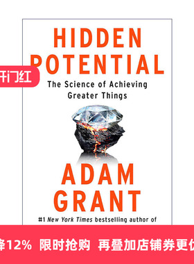 英文原版 Hidden Potential 隐藏的潜力 成就伟大事业的科学 Think Again作者Adam Grant 精装 英文版 进口英语原版书籍