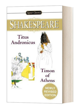 英文原版 Titus Andronicus and Timon of Athens 泰特斯·安德洛尼克斯和雅典的泰门 莎士比亚悲剧 英文版 进口英语原版书籍