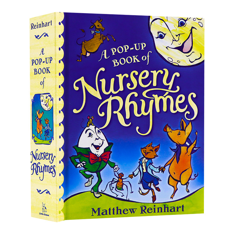 A Pop-Up Book of Nursery Rhymes 经典儿歌童谣立体书进口原版英文书籍