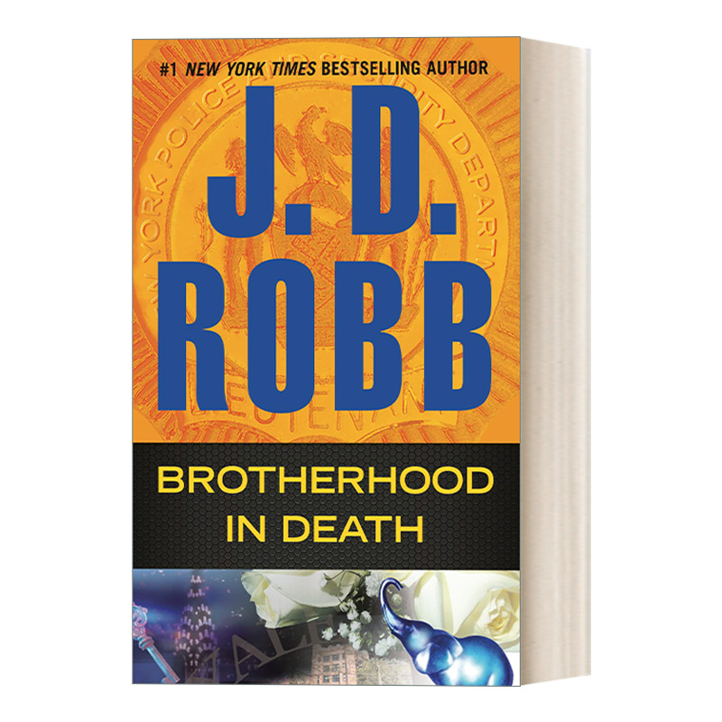 英文原版 Brotherhood in Death In Death 42 死亡系列42 兄弟 女侦探悬疑推理小说 J. D. Robb 英文版 进口英语原版书籍