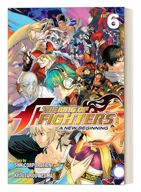 英文原版 The King of Fighters A New Beginning Vol 6 拳皇 新开始 格斗游戏漫画 卷六 SNK 英文版 进口英语原版书籍