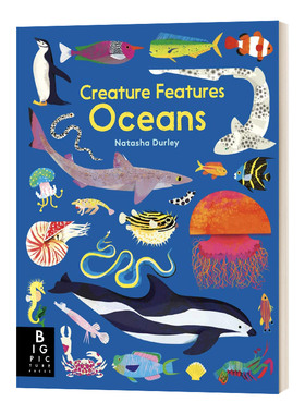 英文原版 Creature Features Oceans 海洋生物 英文版 进口英语原版书籍