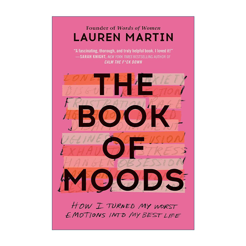 英文原版 The Book of Moods 心情之书 我如何把坏情绪变成愉快的生活 英文版 进口英语原版书籍