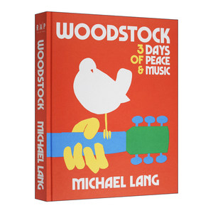 英文原版 Woodstock 3 Days of Peace& Music伍德斯托克音乐节50周年纪念册三天的和平与音乐盛会艺术摄影集英文版进口书籍