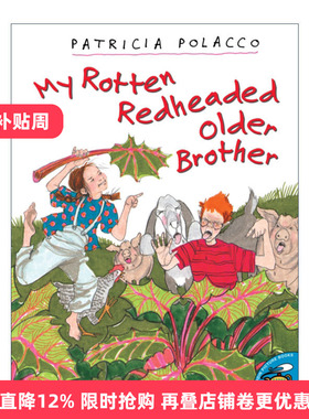 英文原版绘本 My Rotten Redheaded Older Brother 我的红发臭哥哥 手足之情 图画书 波拉蔻 英文版 进口英语原版书籍