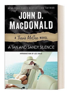 英文原版小说 Travis McGee 13 A Tan and Sandy Silence 麦基探案系列13 沉默 侦探悬疑小说 美国国家图书奖获得者 英文版 进口书