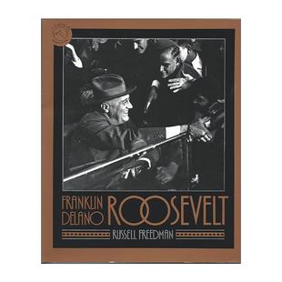 英文原版 Franklin Delano Roosevelt 罗斯福传记 青少年科普读物 1991年纽伯瑞银奖 英文版 进口英语原版书籍