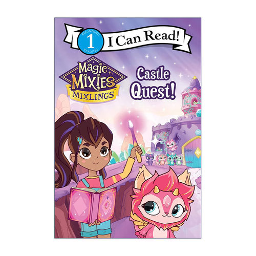 英文原版 Magic Mixies Castle Chaos 魔法迷雾锅 混沌城堡 I Can Read Level 1 英文版 进口英语原版书籍