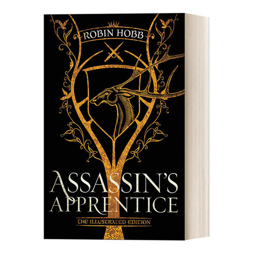 英文原版 Assassin's Apprentice The Farseer Trilogy Book 1 刺客正传I 刺客学徒 插图精装收藏版 豆瓣推荐 奇幻小说 英文版
