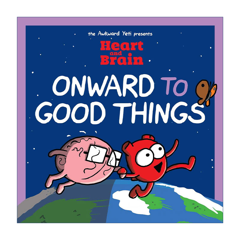 英文原版 Heart and Brain: Onward to Good Things! 我身体里的恶作剧4 向着美好的事物前进 英文版 进口英语原版书籍
