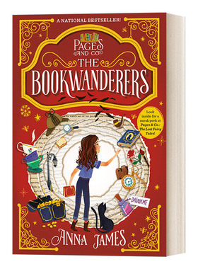 英文原版 Pages & Co. 01: The Bookwanderers 穿梭童话故事集1 儿童奇幻小说 美国国家畅销书作家Anna James 英文版 进口英语书