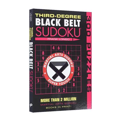 英文原版 Third-Degree Black Belt Sudoku 数独黑带三阶谜题 英文版 进口英语原版书籍
