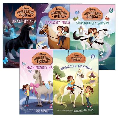 英文原版 Disneys Horsetail Hollow 迪士尼马尾谷冒险记系列1-5册 仙子锤归来作者琪琪·索普 英文版 进口英语原版书籍