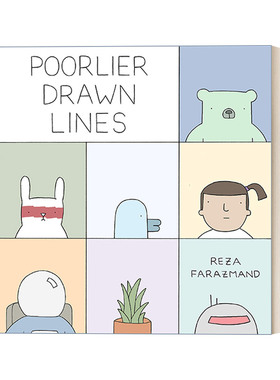 英文原版 Poorlier Drawn Lines Poorly Drawn Lines 03 喵呜 原来你是这种汪系列3 人气幽默漫画 Reza Farazmand 进口英语书籍