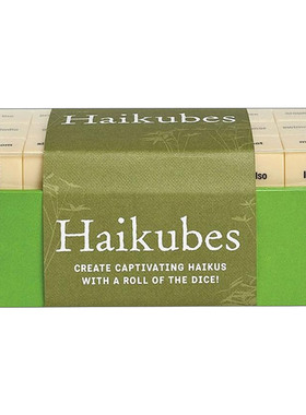 英文原版 Haikubes 俳句方块 Forrest-Pruzan Creative 英文版 进口英文原版书籍