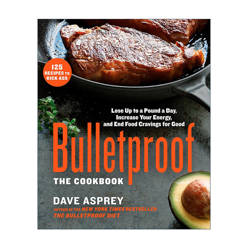 英文原版 Bulletproof 防弹食谱 健康饮食减肥指南 防弹饮食作者Dave Asprey 精装英文版 进口英语原版书籍